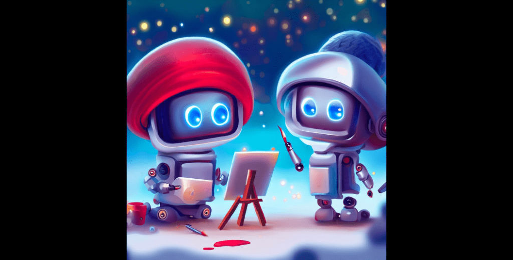 絵画で英語の練習-１